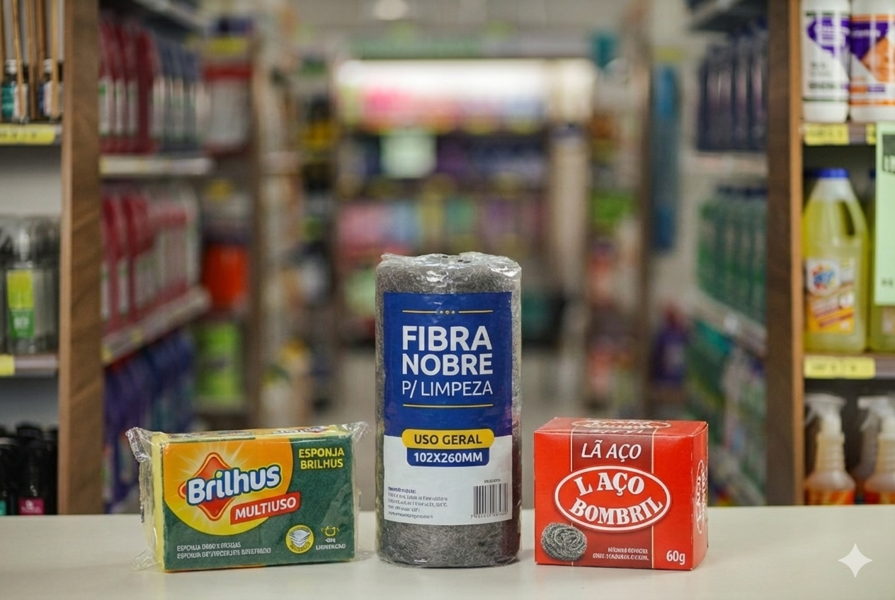 Esponjas e Fibras